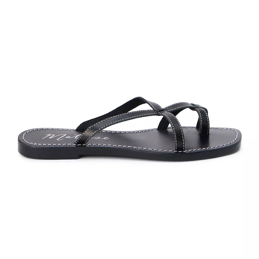 Matisse Black Strappy Sandals